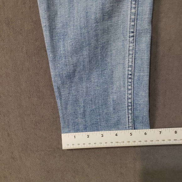 White House Black Market Woman Sz 10 Extra High Rise Slim Ankle High Waist Jeans - Picture 6 of 12